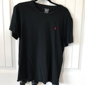 Black ralph lauren polo shirt